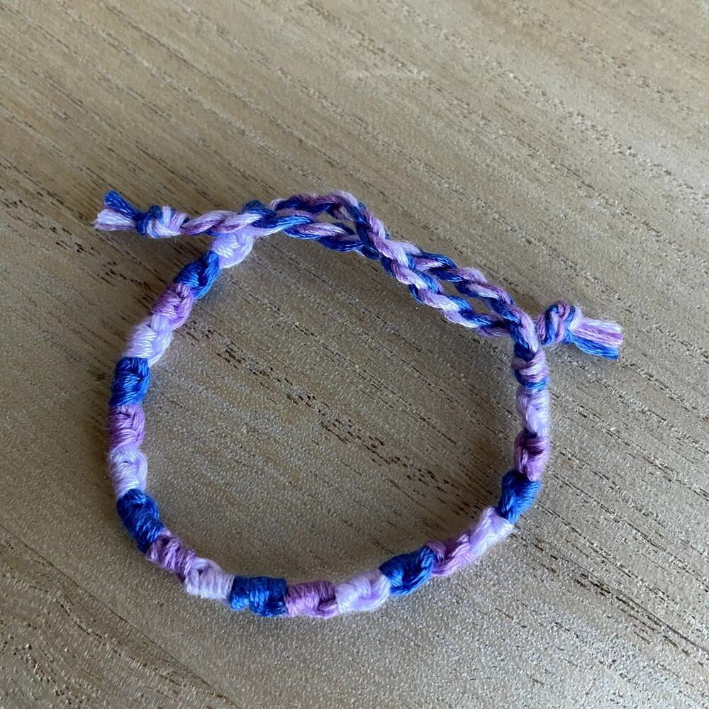 Delia Bracelet anklet trendy comfortable tie embroidery thread woven gift